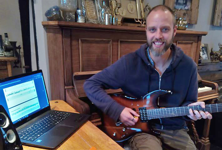 Online music Lessons with Liam