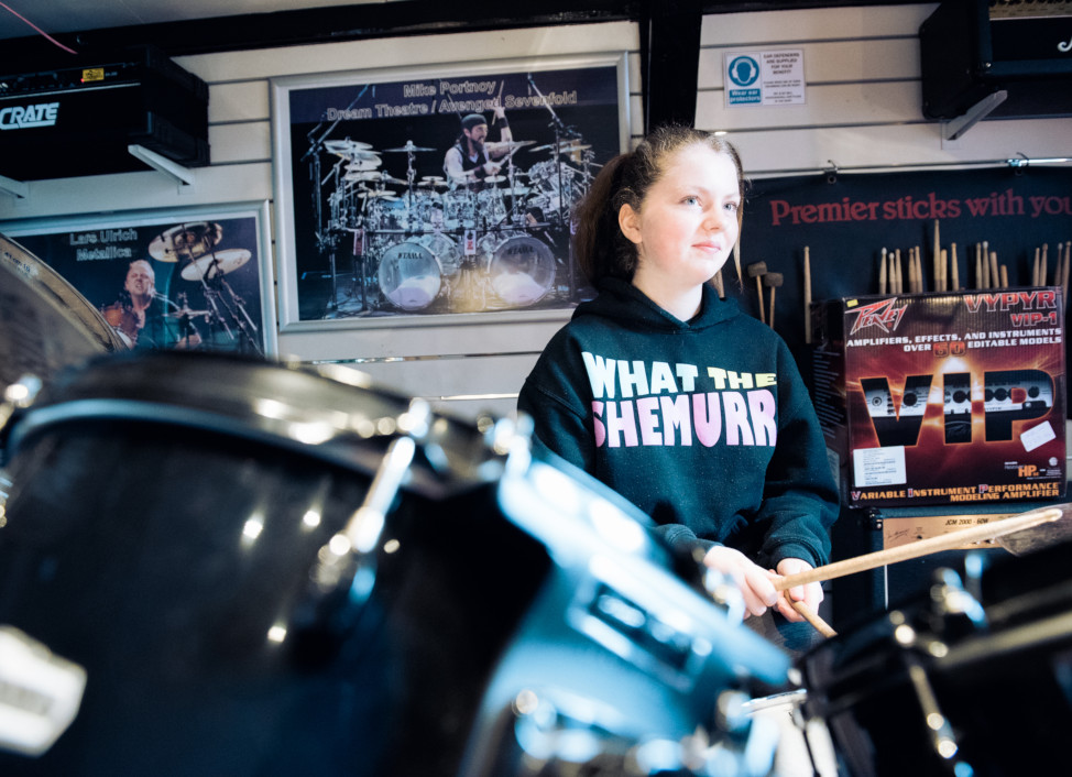 Drum Lessons on Acoustic Kit - Bolton