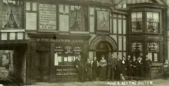 History Timeline - Olde Man & Scythe