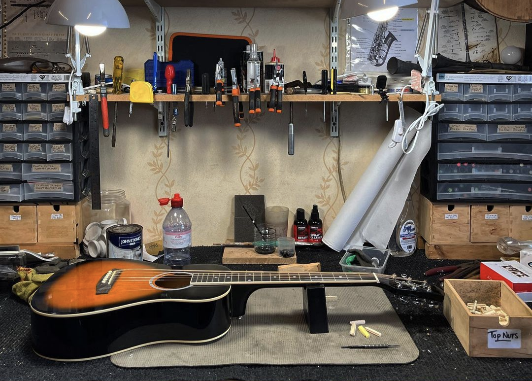 Booths Instrument Repairs Workbench