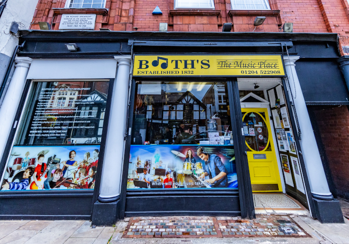 About Us Page - Shop Front